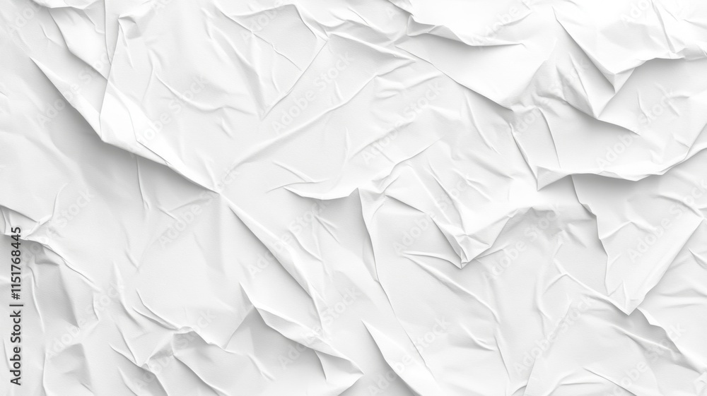 Obraz premium White paper texture, seamless pattern, high resolution, no background noise, soft lighting