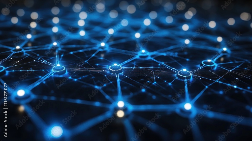 Abstract network connection graphic. Abstract network connection graphic.