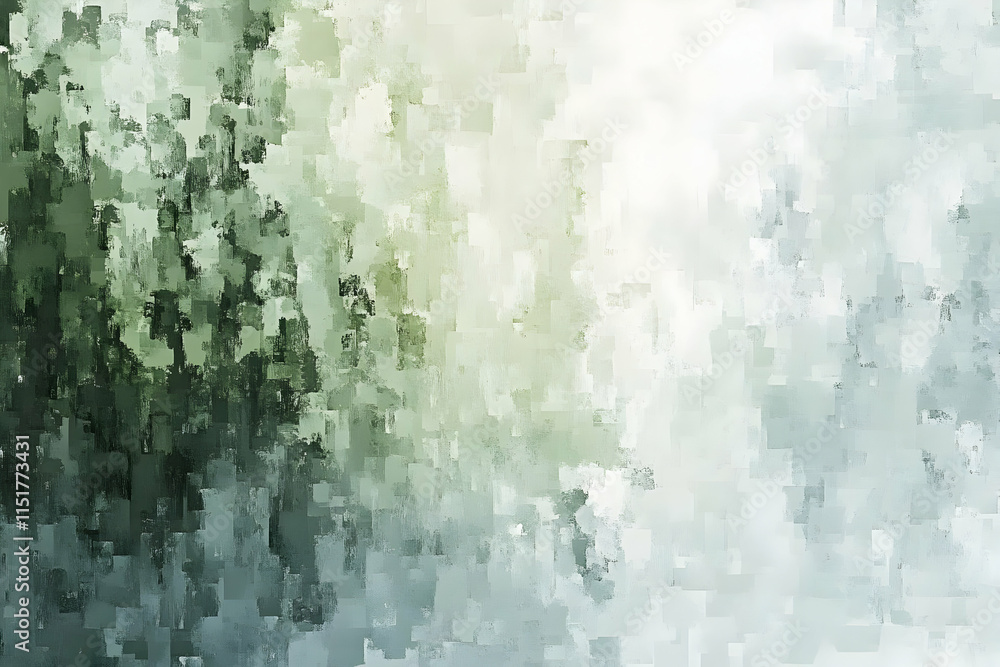 Abstract gradient of greens and whites, evoking a serene, natural atmosphere. Abstract gradient of greens and whites, evoking a serene, natural atmosphere.