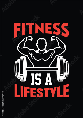 Fitness T Shirt Design