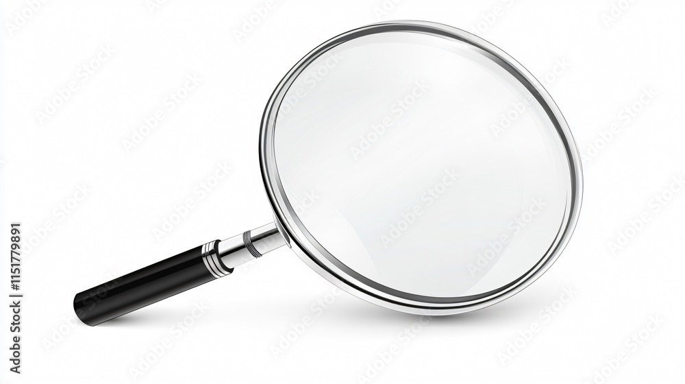 Magnifying Glass Flat Icon Vector Design for Professional Use Magnifying Glass Flat Icon Vector Design for Professional Use