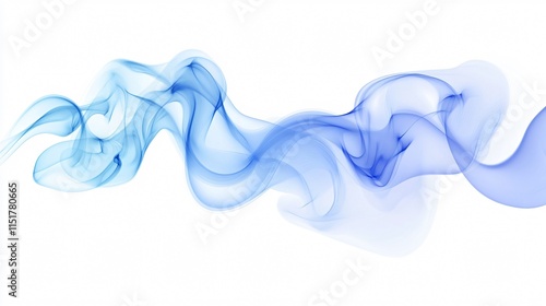 Ethereal Smoke Effect With Unpleasant Smell and Dust Particles Suspended in Air