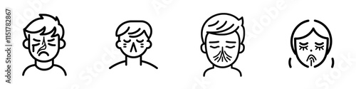 Icon Symptoms: Infection, Indigestion, nausea, and Vomiting.