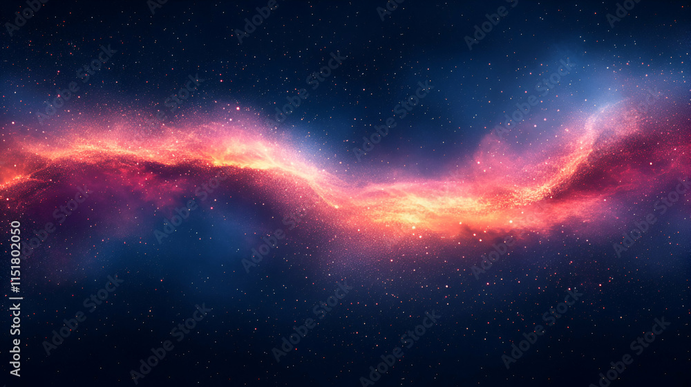 Cosmic Nebula, Celestial Dance of Stars and Dust, Illuminated by Radiant Energy, Beautifully Cosmic Nebula, Celestial Dance of Stars and Dust, Illuminated by Radiant Energy, Beautifully