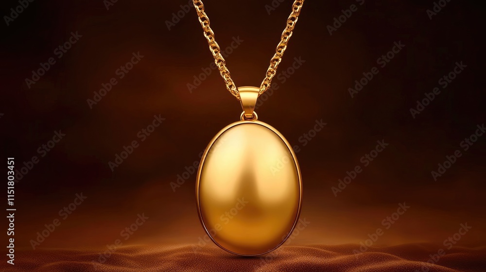 Golden egg pendant jewelry display elegant setting luxury art photograph soft lighting close-up perspective Golden egg pendant jewelry display elegant setting luxury art photograph soft lighting close-up perspective
