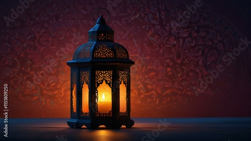 lantern in the night