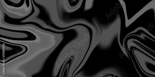 Abstract liquid wave background texture. Trendy dark liquid marble style. Ideal for web, advertisement, prints, wallpapers.