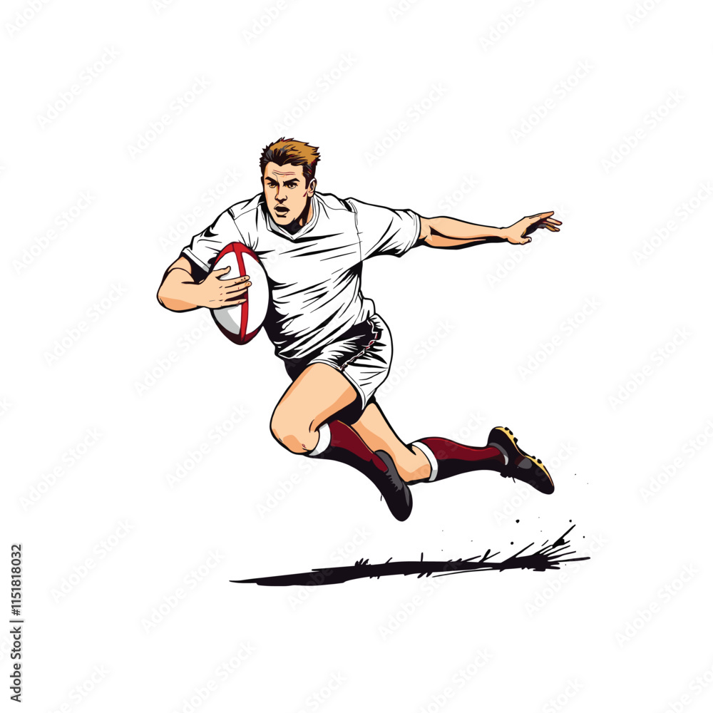 Fototapeta premium Sports concept vector illustration