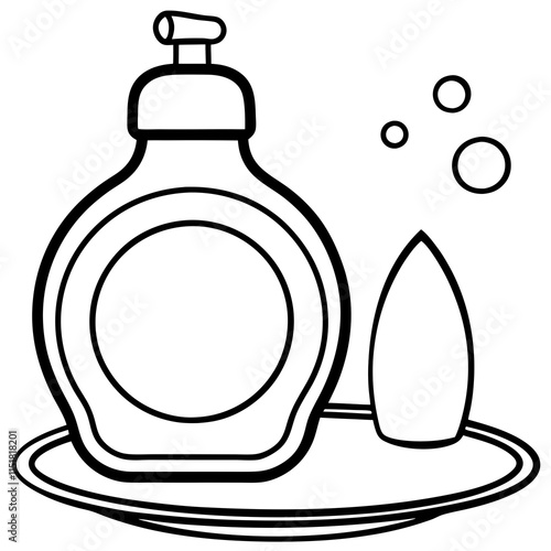 illustration of a bottle