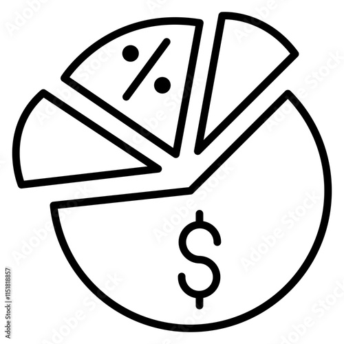 Money Margin Icon