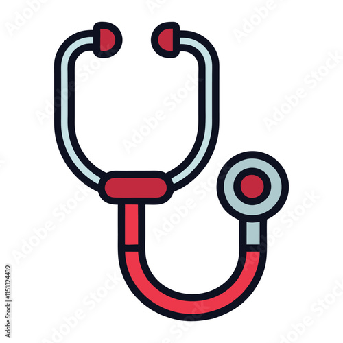 Stethoscope Vector Design for Healthcare. photo