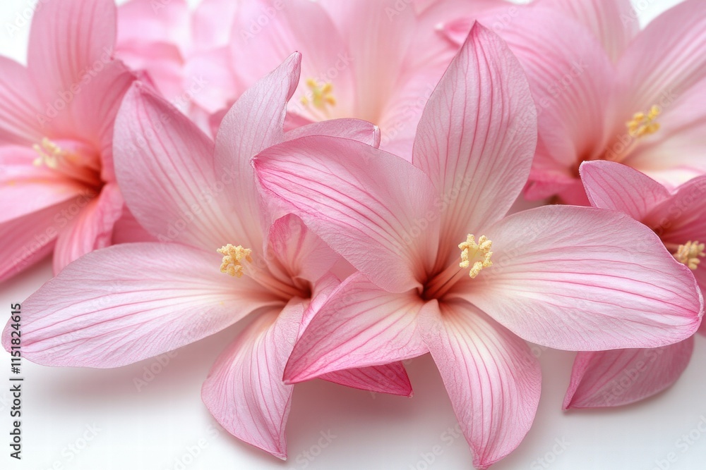 Fototapeta premium Pink Flower Petals Close Up