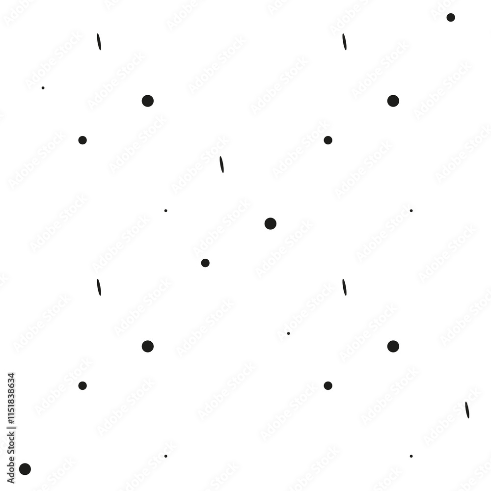 Fototapeta premium Polka dot seamles pattern.
