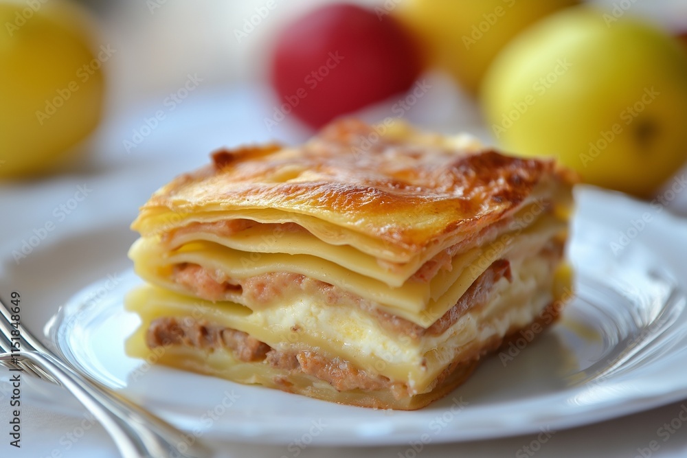 Pastitsio: Delicious Greek Baked Pasta with Meat and Béchamel Pastitsio: Delicious Greek Baked Pasta with Meat and Béchamel