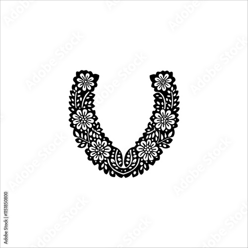 Collar design for kameez 