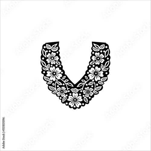 Collar design for kameez 