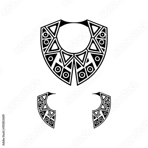 Collar design for kameez 