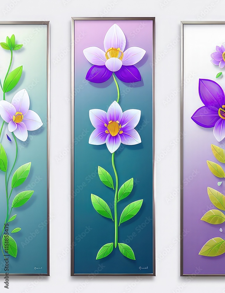 Obraz premium flowers with transparent background, bouquet of flowers, frame with sunflowers and butterflies, flower isolated on white background, 