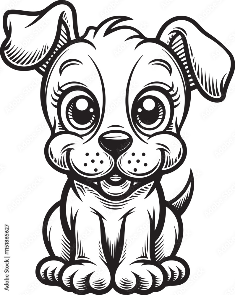 cute dog line art stock photos illustration cute dog line art stock photos illustration
