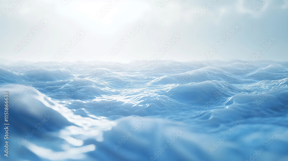 Vast ocean waves shimmer under a bright sky, capturing the essence of tranquility and natural beauty. Vast ocean waves shimmer under a bright sky, capturing the essence of tranquility and natural beauty.
