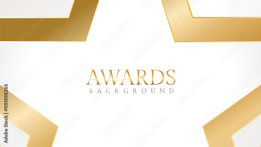 Elegant awards background with gold and silver ribbons, perfect for ceremonies, certificates, presentations, and promotions. Modern and luxurious design exuding prestige and professionalism Elegant awards background with gold and silver ribbons, perfect for ceremonies, certificates, presentations, and promotions. Modern and luxurious design exuding prestige and professionalism