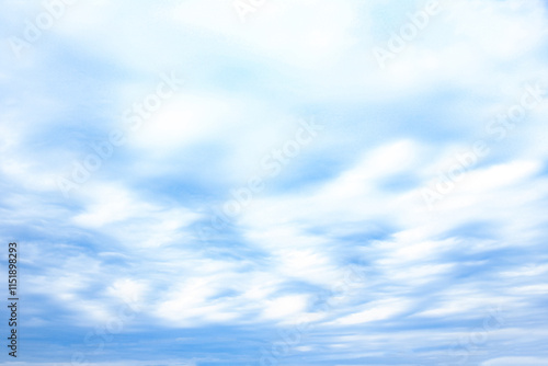 A beautiful sky clouds in nature in an atmosphere of clean air