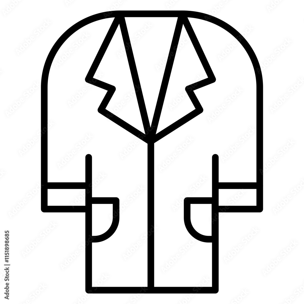 Lab Coat Icon Lab Coat Icon