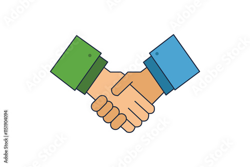 Handshake Vector Illustration