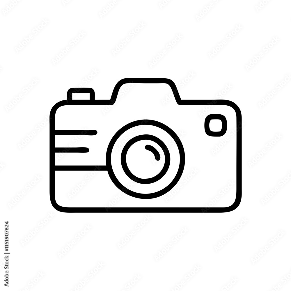 Camera icon design for photography and travel concept with copy space
Camera icon design for photography and travel concept with copy space