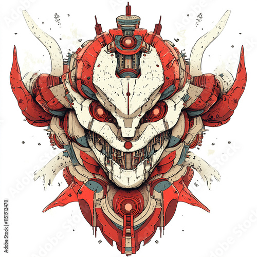 Kokushikijo Mask illustration photo