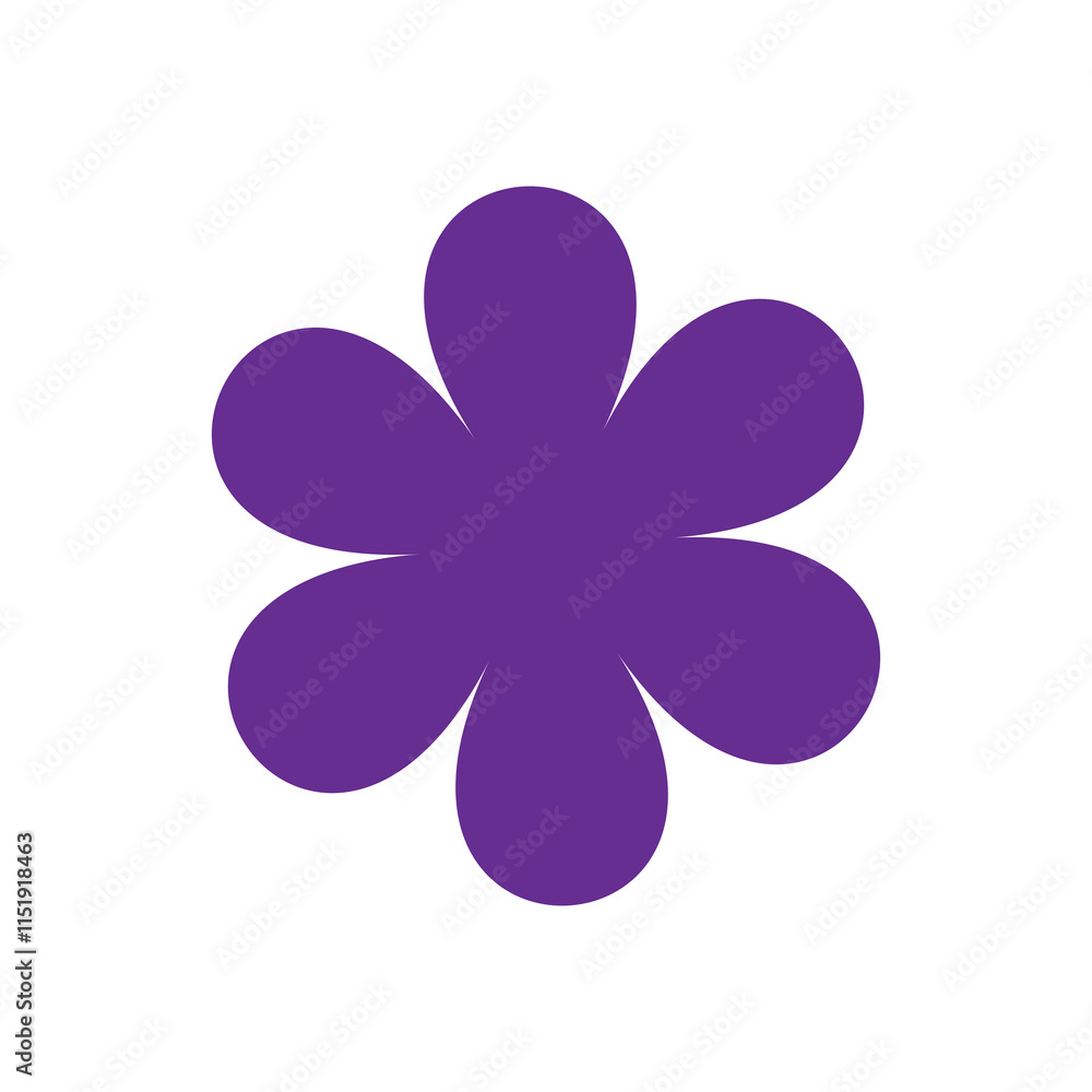 Four Leaf Clover Icon with Butterfly and Floral Elements Four Leaf Clover Icon with Butterfly and Floral Elements