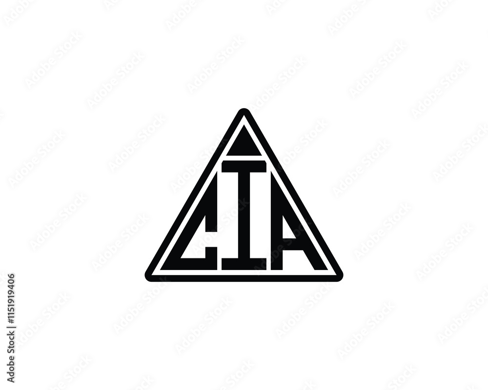 CIA logo design vector template. CIA CIA logo design vector template. CIA