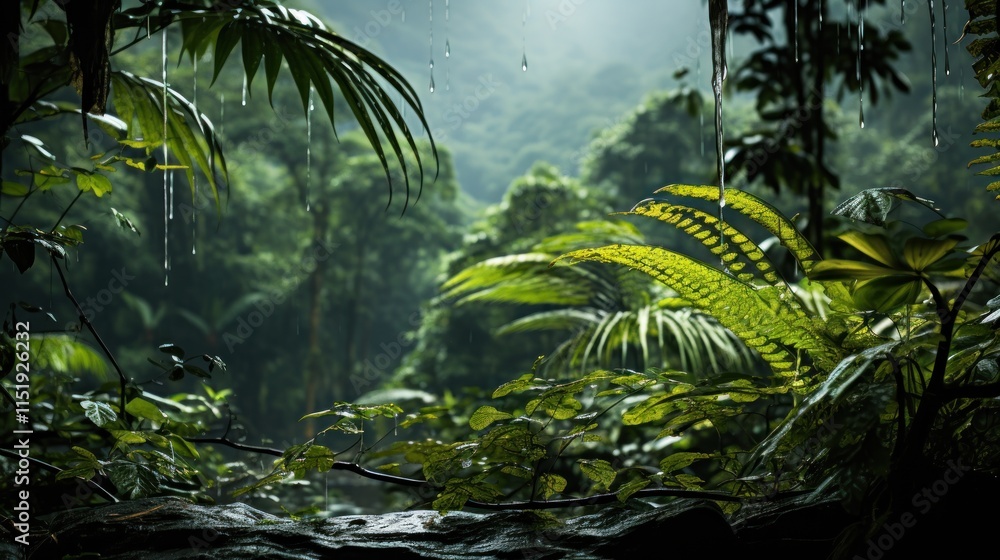 Rainforest Serenity: A Lush Tropical Escape Rainforest Serenity: A Lush Tropical Escape