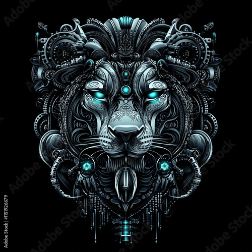 Lion illustration photo