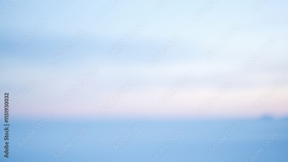 Obraz premium Abstract Blurred Background of Pastel Blue and Pink Hues
