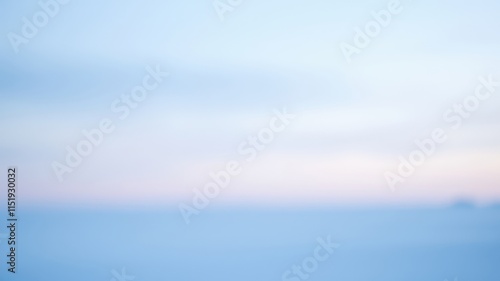 Abstract Blurred Background of Pastel Blue and Pink Hues