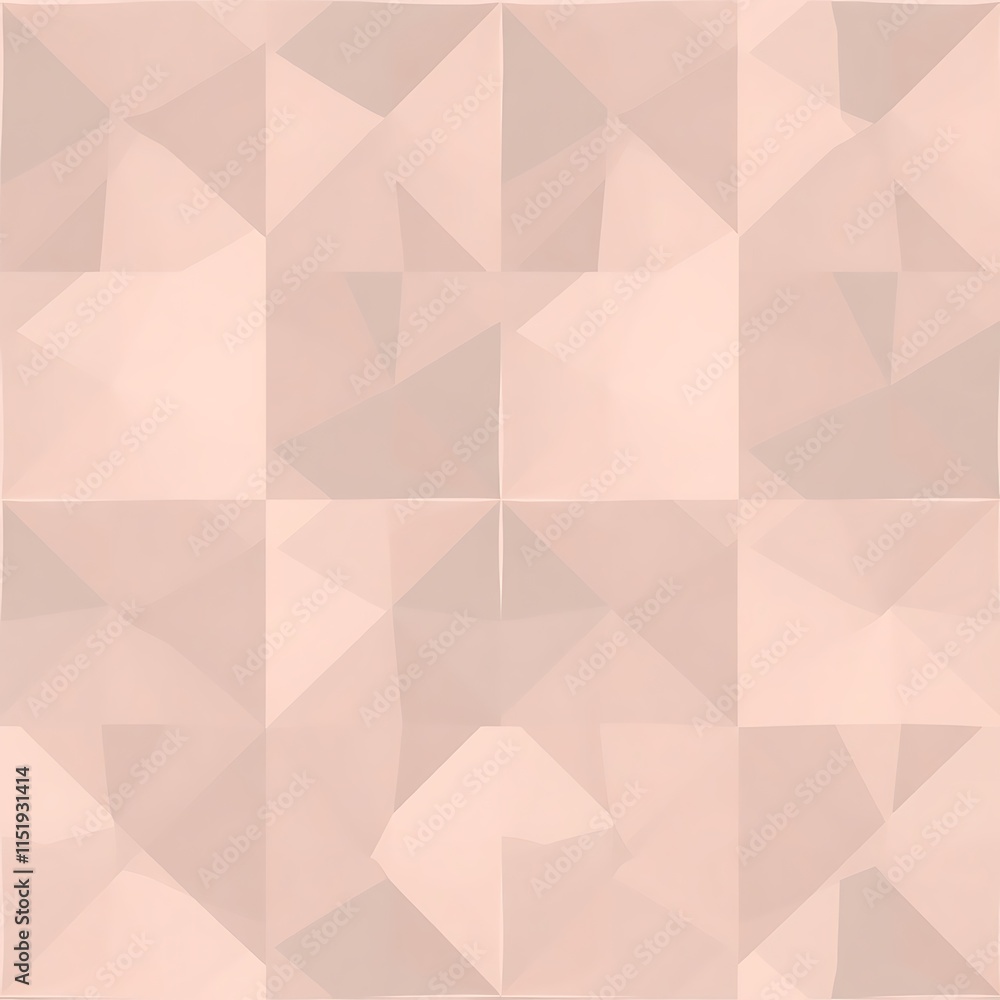 Rose Gold Geometric Pattern: Elegant blush pink and rose gold hues create a sophisticated geometric pattern, perfect for backgrounds, textures, or design elements. Rose Gold Geometric Pattern: Elegant blush pink and rose gold hues create a sophisticated geometric pattern, perfect for backgrounds, textures, or design elements.