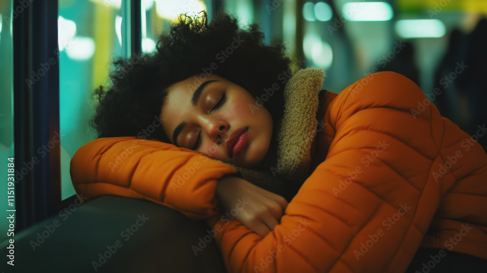 A day of social sleep, sleep at the workplace. people sleep in a public place A day of social sleep, sleep at the workplace. people sleep in a public place