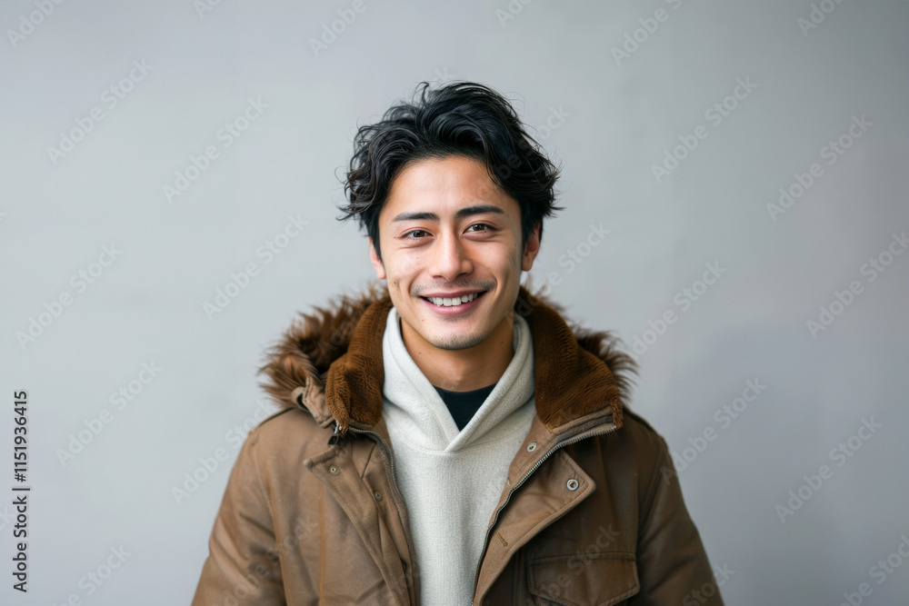A middle aged Asian man, dressed in work attire, poses against a plain backdrop, reflecting both professionalism and a friendly, everyday style. A middle aged Asian man, dressed in work attire, poses against a plain backdrop, reflecting both professionalism and a friendly, everyday style.