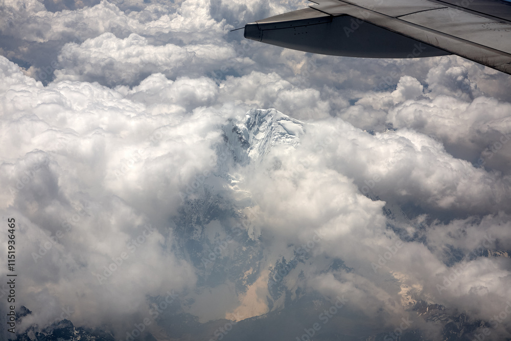 One of the most striking sights when flying to Cusco is the view of the Cordillera Vilcanota, and the endless corn fields of Moray Maras One of the most striking sights when flying to Cusco is the view of the Cordillera Vilcanota, and the endless corn fields of Moray Maras