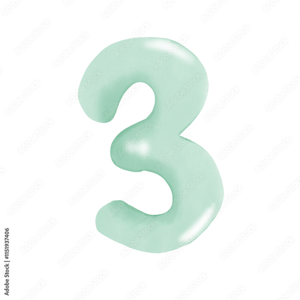 3d number 2 3d number 2