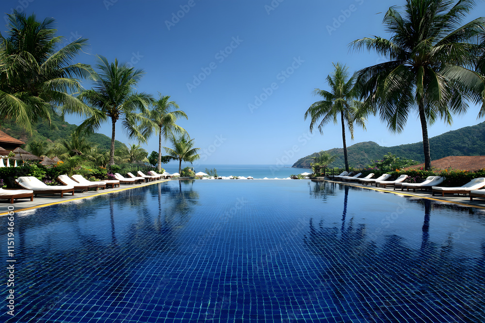 Fototapeta premium swimming pool 