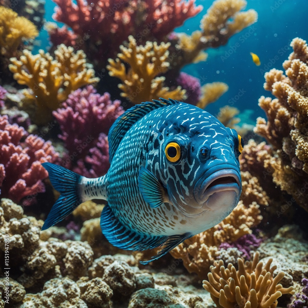 Obraz premium tropical coral reef