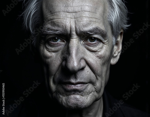 Portrait of a Wise Old Man