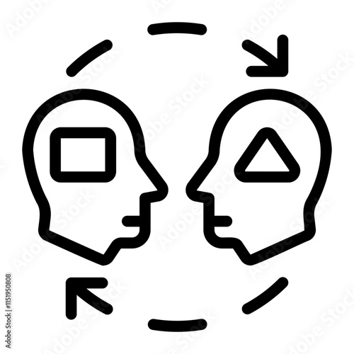 empathy line icon