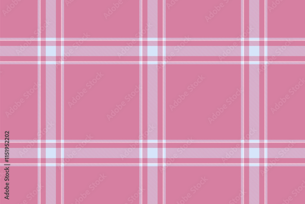 Fototapeta premium Bright multicolored plaid pattern with playful geometry suitable