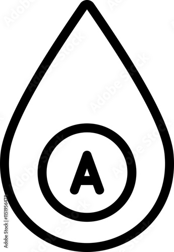 Blood Drop Type A