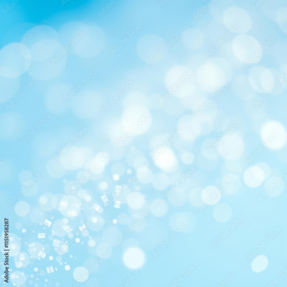 bokeh blue of Glitter on light blue background abstract bokeh light background bright bokeh blue of Glitter on light blue background abstract bokeh light background bright