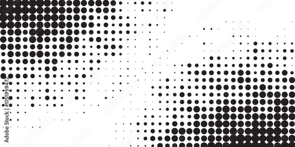 Halftone vector background. Monochrome abstract dotted gradient backdrop Halftone vector background. Monochrome abstract dotted gradient backdrop