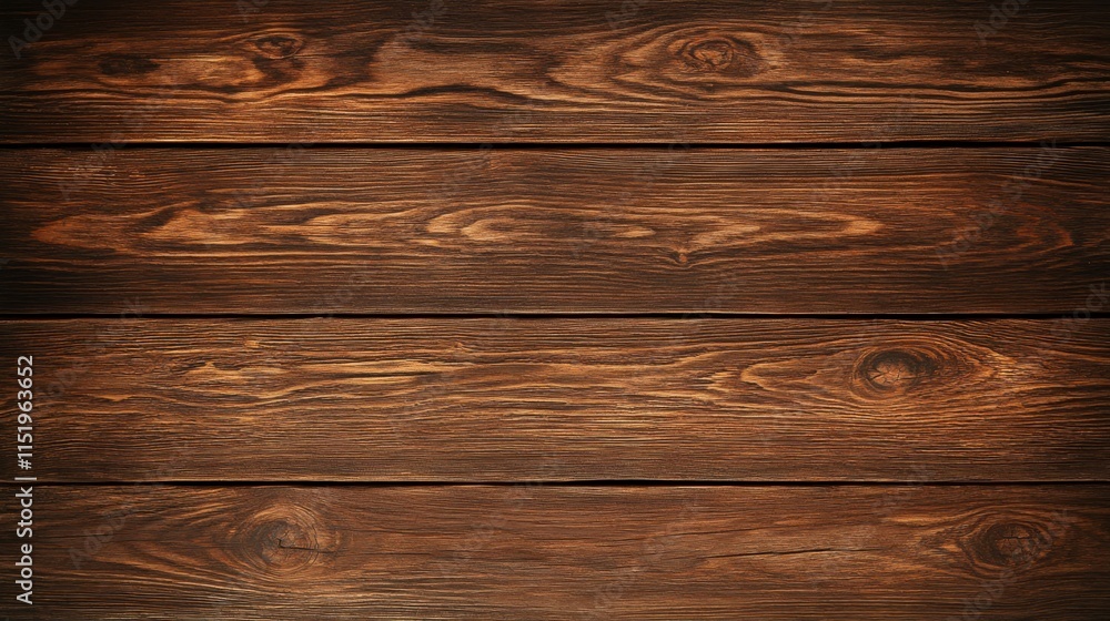 Obraz premium Warm Wood Texture. Rustic wooden planks with aged and weathered textures, warm tones, and bright daylight.